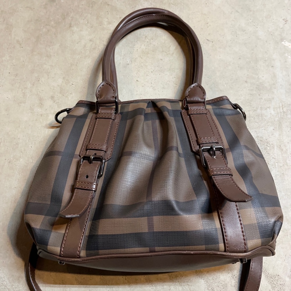 Authentic Burberry handbag (crossbody, shoulder, or hand carry)